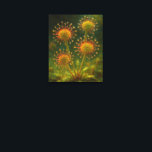 Sundew: Toxic Elegance Impressionist Art Canvas Print<br><div class="desc">A masterfully rendered impressionist painting of the carnivorous Sundew, part of the 'Toxic Elegance' collection. This piece captures the delicate yet deadly tentacles of the Drosera, each tipped with a glistening, mucilaginous droplet that glows with a pervasive, golden luminescence. The deep, verdant background utilizes chiaroscuro to create profound psychological depth,...</div>