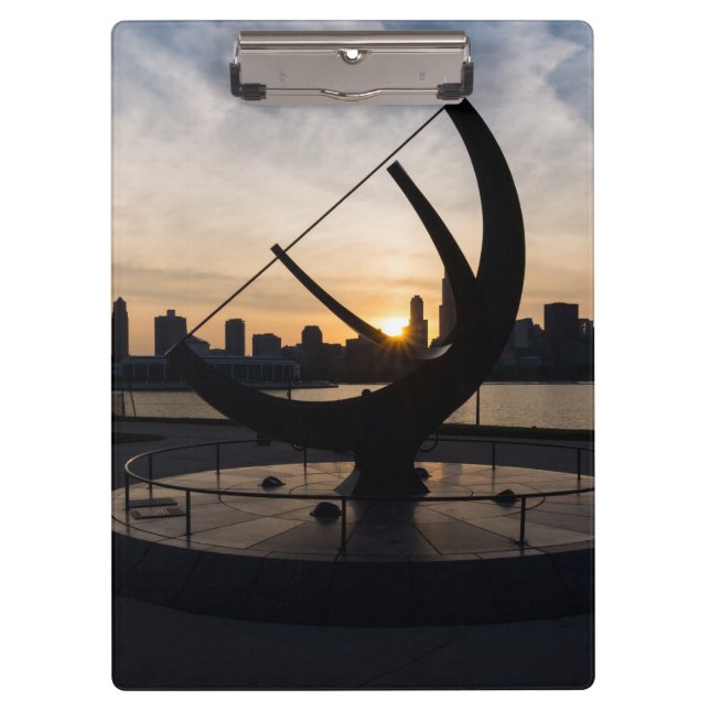 Sundial Sunset Clipboard (Front)