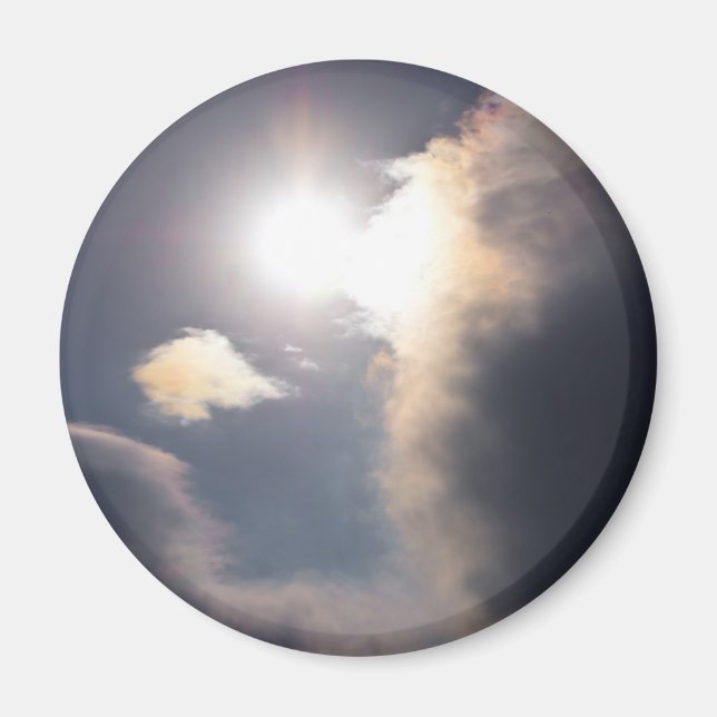 Sundog Rainbow Cloud Burst Apparel and Gifts Magnet (Front)