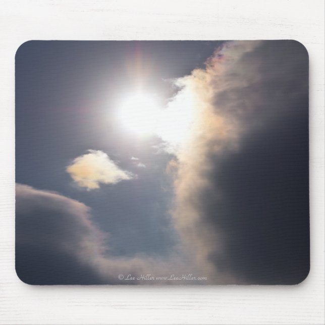 Sundog Rainbow Cloud Burst Apparel and Gifts Mouse Pad (Front)