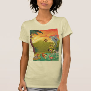 Sundown At The Water Hole T-Shirt