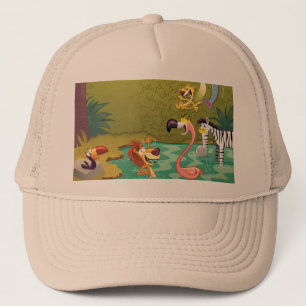 Sundown At The Water Hole Trucker Hat
