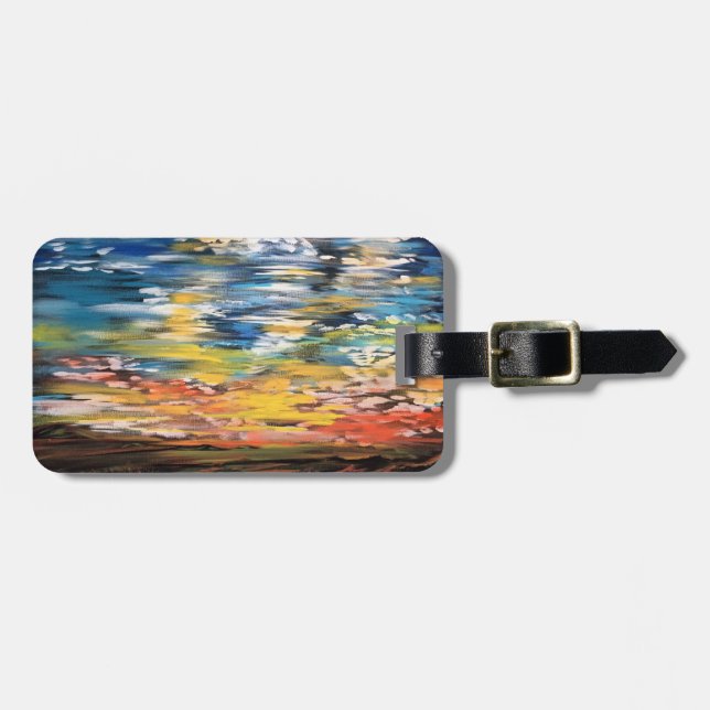 Sundown Luggage Tag (Front Horizontal)