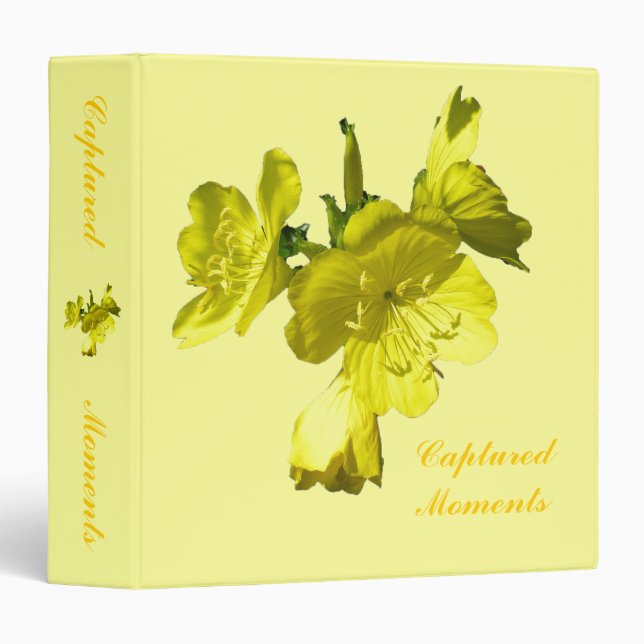 Sundrops Primrose Series Binder (Front/Spine)