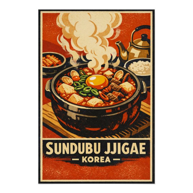 Sundubu Jjigae, Korea travel in 2026 Poster (Front)