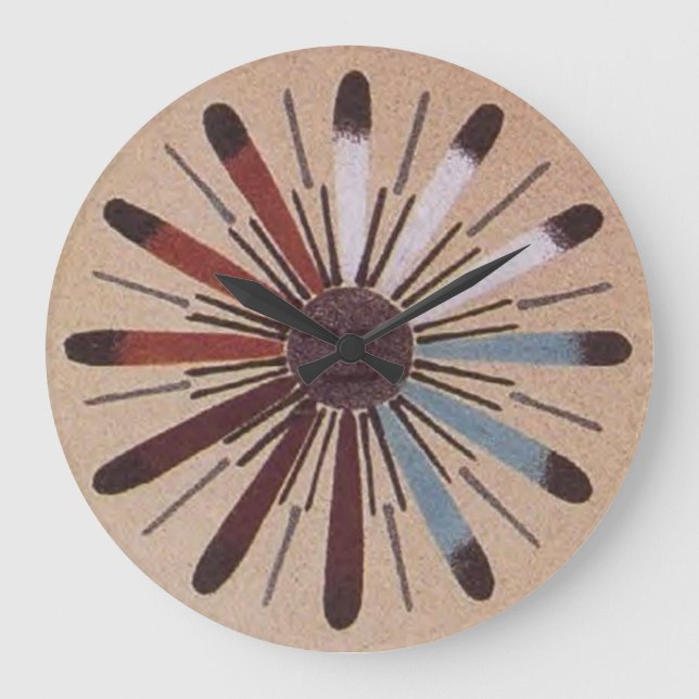 Sunface Wall Clock (Front)