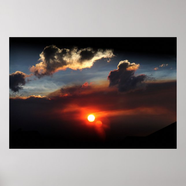 sunfire sunset poster (Front)