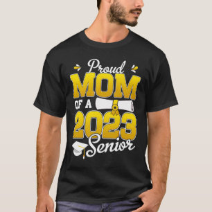 Sunflower 2023 Proud Mom Of A 2023 Senior Graduati T-Shirt