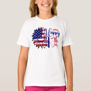Sunflower 4th of July T-Shirt