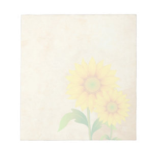 Sunflower - 5.5" x 6" 40 Sheet Notepad