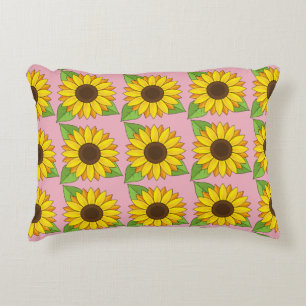 Sunflower Accent Pillow