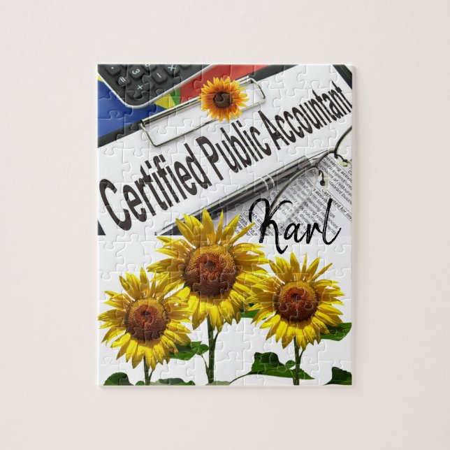 Sunflower Accountant Puzzles (Vertical)