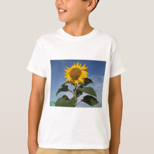 Sunflower against blue sky T-Shirt