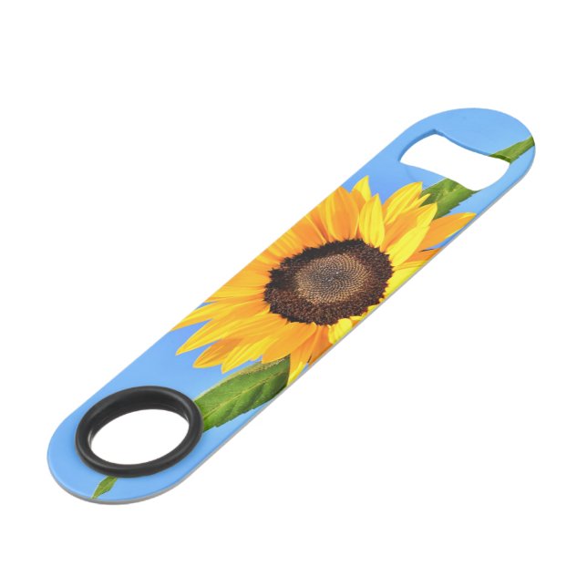 Sunflower Against Sun on Blue Sky - Summer Bar Key (Front Angled)