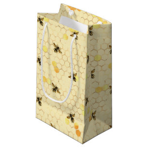 Sunflower and Bee Series Design Four Small Gift Ba Small Gift Bag