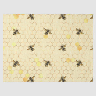 Sunflower and Bee Series Design Six Tissue Paper