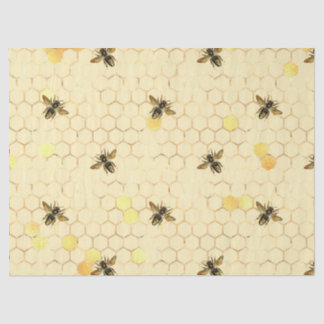 Sunflower and Bee Series Design Six Tissue Paper