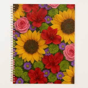 Sunflower and Rose Planner