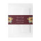 Sunflower and Roses Burgundy Red Navy Blue Wedding