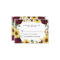 Sunflower and Roses Burgundy Red Rustic Wedding