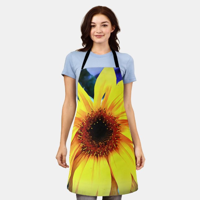 Sunflower Apron (Worn)