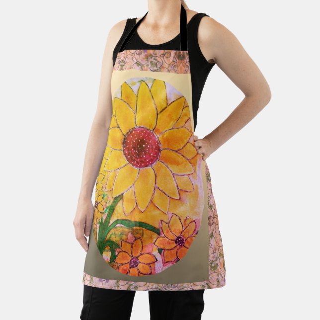 Sunflower  apron (Insitu)