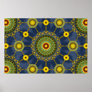 Sunflower Array 1 Poster