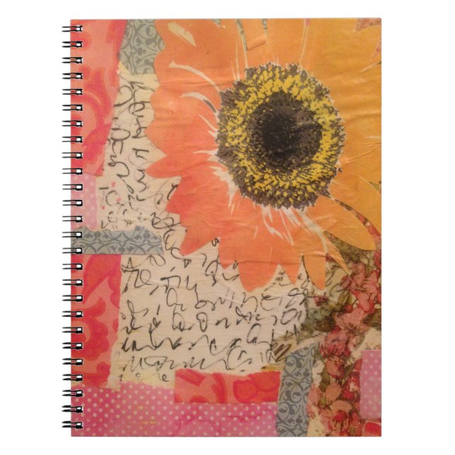 Sunflower art notebook (Front)