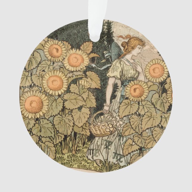 Sunflower Art Nouveau Jardin Grasset Femme (devant)
