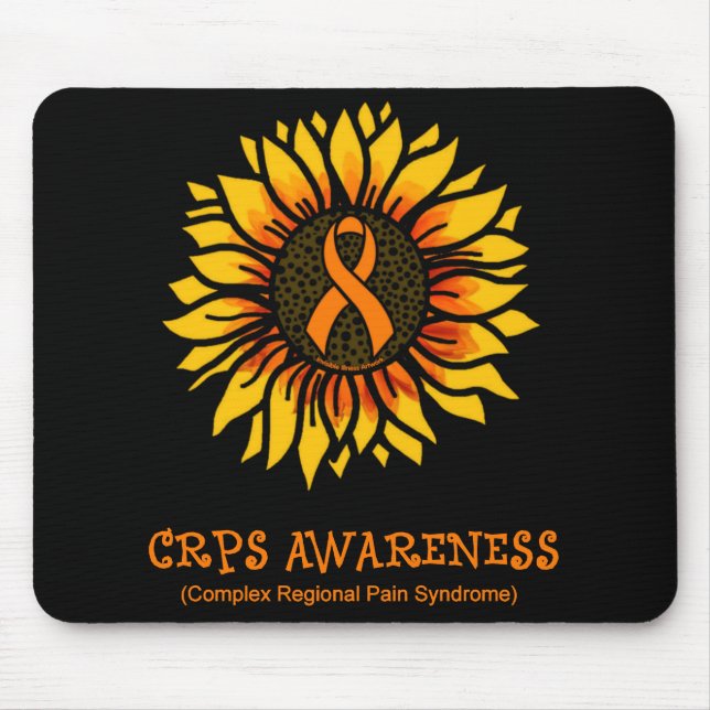 Sunflower/Awareness...CRPS Mouse Pad (Front)