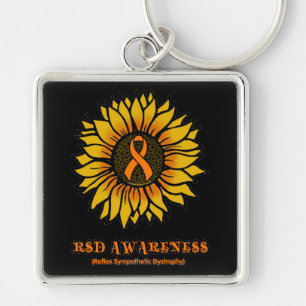 Sunflower/Awareness...RSD Keychain