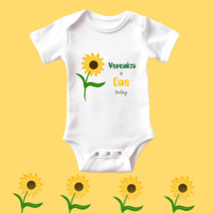 Sunflower Baby Bodysuit