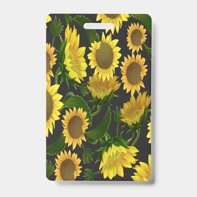Sunflower Badge (Front)