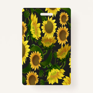 Sunflower Badge