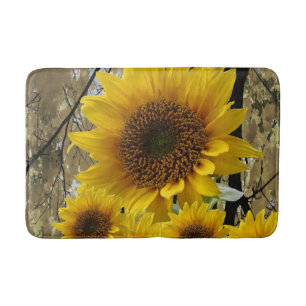 Sunflower Bathroom Bathmat