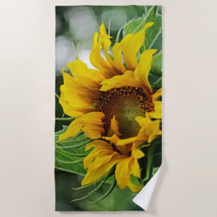 Sunflower Beach Towel