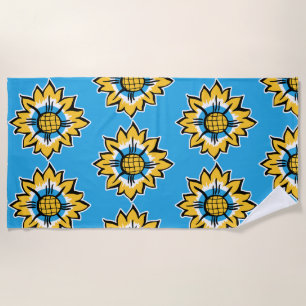 Sunflower Beach Towel