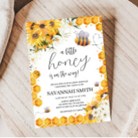 Sunflower Bee Baby Shower 