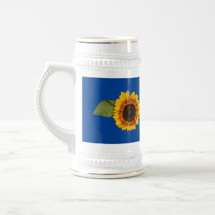 Sunflower Beer Stein