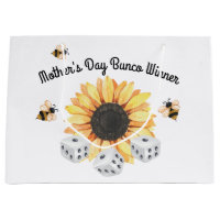 Sunflower Bees Floral Dice Bunco