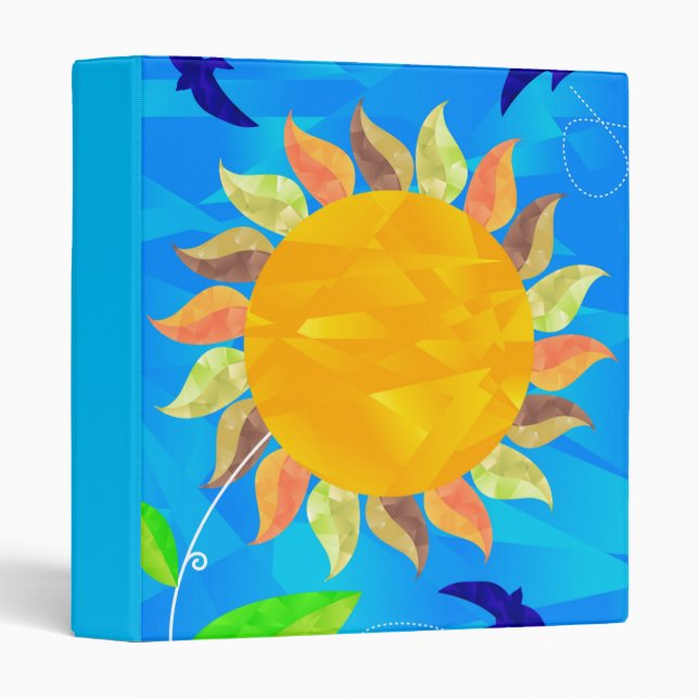 Sunflower Binder (Front/Spine)