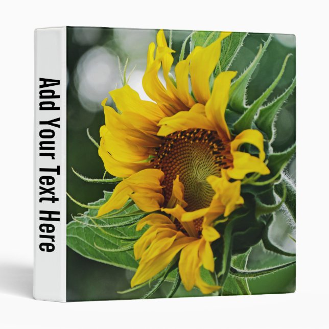 Sunflower Binder (Front/Spine)