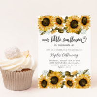 Sunflower Birthday Party