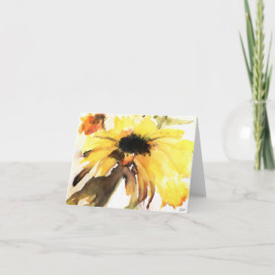 Sunflower - BLANK Note Card