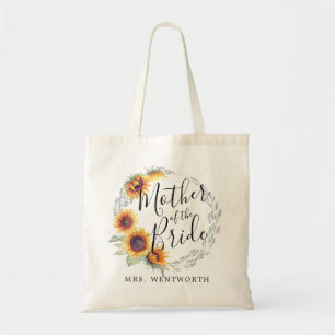 Sunflower Bloom   Mother of the Bride Tote Bag