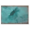 Sunflower Blue Teal Vintage Antique Decoupage