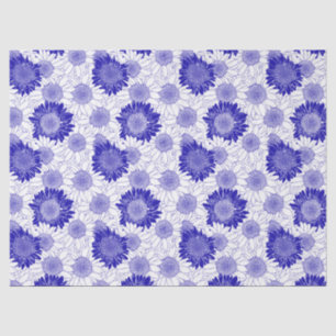 Sunflower Blue Tissue Paper