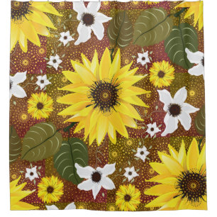 Sunflower Bohemian Floral