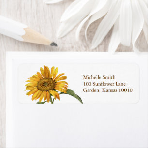 Sunflower Botanical Return Adresse