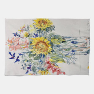 Sunflower Bouquet Kitchen Towel